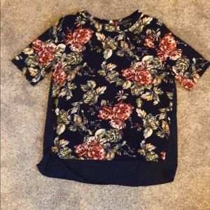 Women’s floral shirt